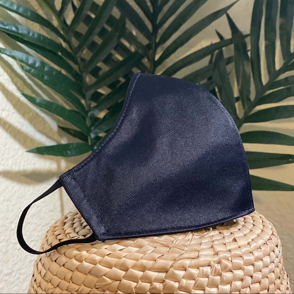 Blue-Black Face Mask